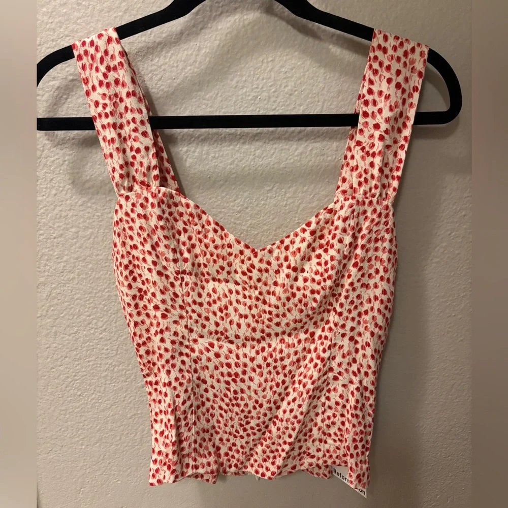 NWT Reformation Hester Top - Picture 2 of 4